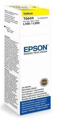 Epson T6644 Yellow Ink Bottle 70ml For L110 L300 L210 L355 - Buy now from NexGen Computing