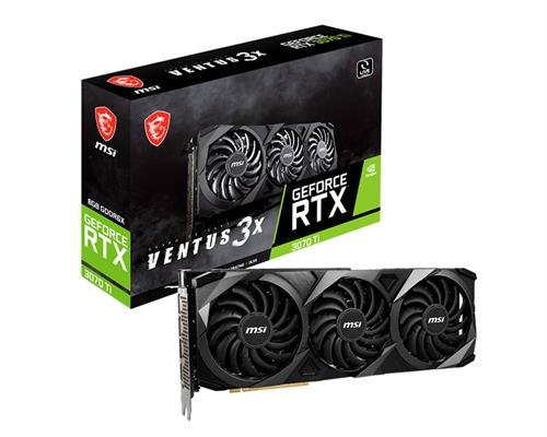 MSI Nvidia GeForce RTX 3070 Ti VENTUS 3X 8G OC Graphics - Buy now from NexGen Computing