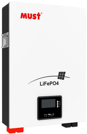 Solarix Must 51.2V 100Ah LiFePo4 Single Battery