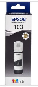 Epson 103 Ecotank Black Ink Bottle 65ml