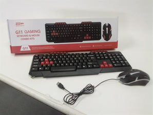 UniQue G11 Gaming Wired 114 Keys USB Keyboard And