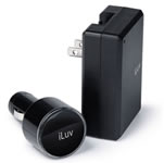iLuv International USB power adapter iPods and
