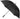 Casey Handheld Black Umbrella – Large Size