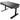 Lian-Li DK-04 Computer Desk - Aluminum/Tempered Glass, Height Adjustable ATX Case