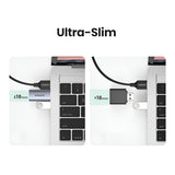 UGREEN CM383-80864 USB-A to 3.5mm Audio Jack External Sound Adapter - Silver
