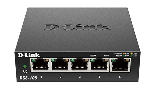  - D-Link 5 Port Gigabit Unmanaged Desktop Switch - NexGen Computing