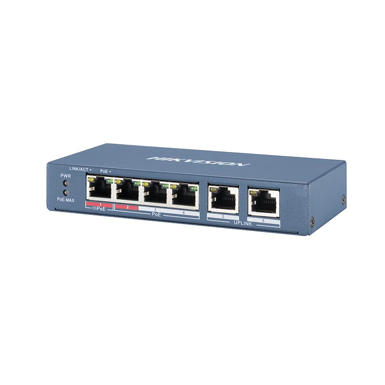 Hikvision 4 Port Fast Ethernet Unmanaged POE Switch - NexGen Computing -R 982.10