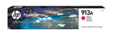 HP 913A Magenta Original PageWide Cartridge (F6T78AE) for vivid color prints on HP PageWide Pro 452/477 and 377 series printers.