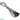BitFenix Alchemy Multisleeved 3-Pin Fan Extension Cable - 60cm - Silver