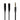 Gizzu 3-Pole Audio Splitter Cable - Black