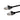 Gizzu Cat6 UTP Fly Lead Ethernet Network Cable 20cm - Black