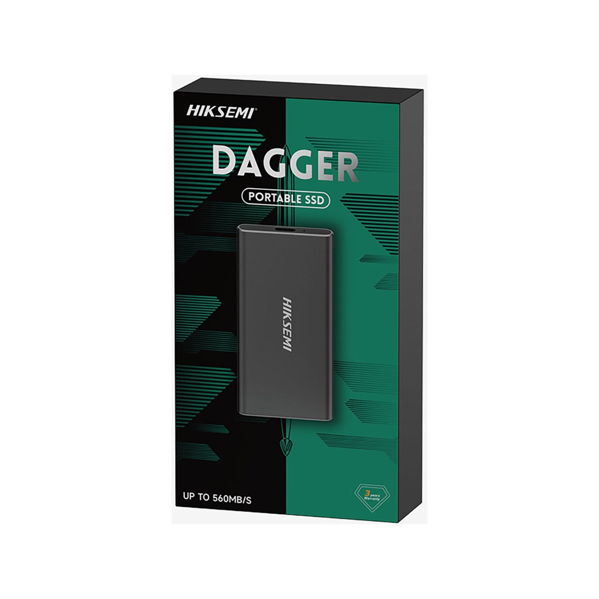 Hiksemi Dagger 2TB USB-C Portable SSD - NexGen Computing -R 3918.78