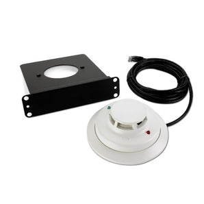 APC NetBotz NBES0307 smoke sensor with 10ft detection range for data center fire prevention.