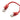 UGREEN RJ45 CAT6 1m LAN Network Cable - (1Gbps, 250MHz) - Red