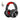 Oneodio Pro 10 Professional Wired Over Ear DJ and Studio Monitoring Headphones - Red/Black