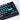 Keychron Double Shot KSA PBT Keycap Set - Dark Grey/Grey/Blue