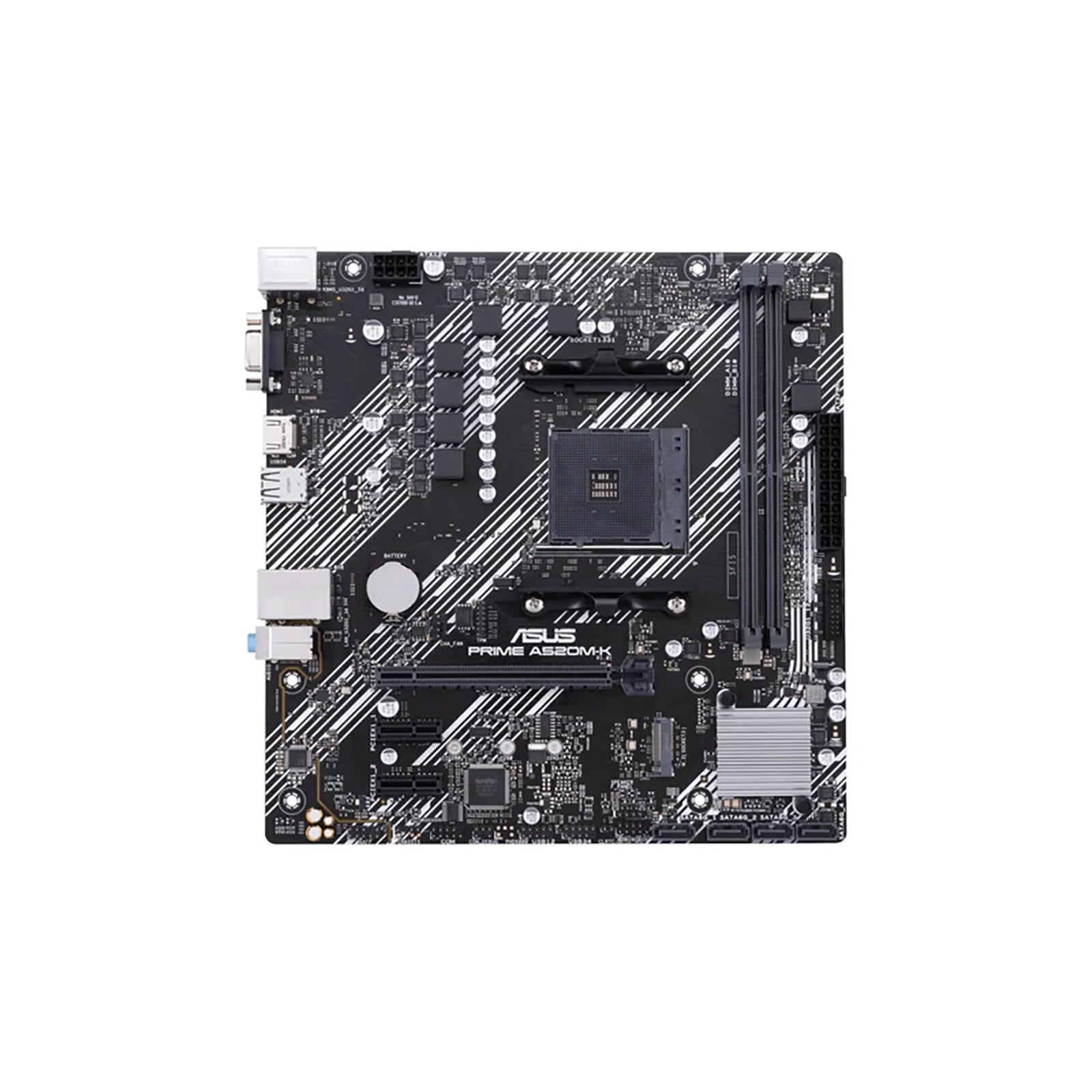 Asus Prime A520 Micro-ATX AMD AM4 2X DDR4 DIMM Motherboard - NexGen Computing -R 1732.63