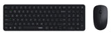 Rapoo 9320M Multi-Mode Wireless Keyboard and Mouse Combo - Ultra-slim design, aluminum base, and multi-device connectivity.
