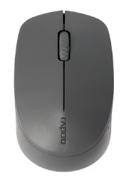 Rapoo M100 Silent Wireless Mouse, multi-mode connectivity, dark grey finish