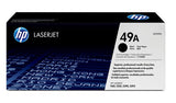 HP 49A black toner cartridge for LaserJet 1160, 1320, 3390 series printers. Delivers sharp, professional-quality prints.