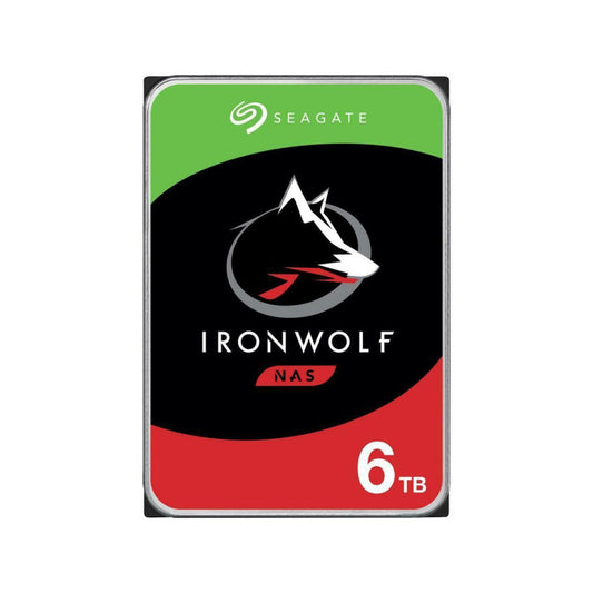 Seagate Ironwolf NAS 6TB 3.5" SATA Internal HDD - NexGen Computing