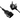 Switched Easy Cable Extender SA 3-Pin to 2-Pin Euro Socket 2m - Black by Switched