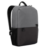 Targus Sagano Campus Backpack 15.6 Inch Grey, a slim and eco-friendly laptop bag.