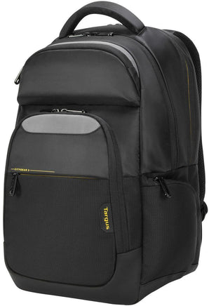 Targus CityGear 17.3 inch Laptop Backpack, Black, durable design for travel and commute (TCG670GL)
