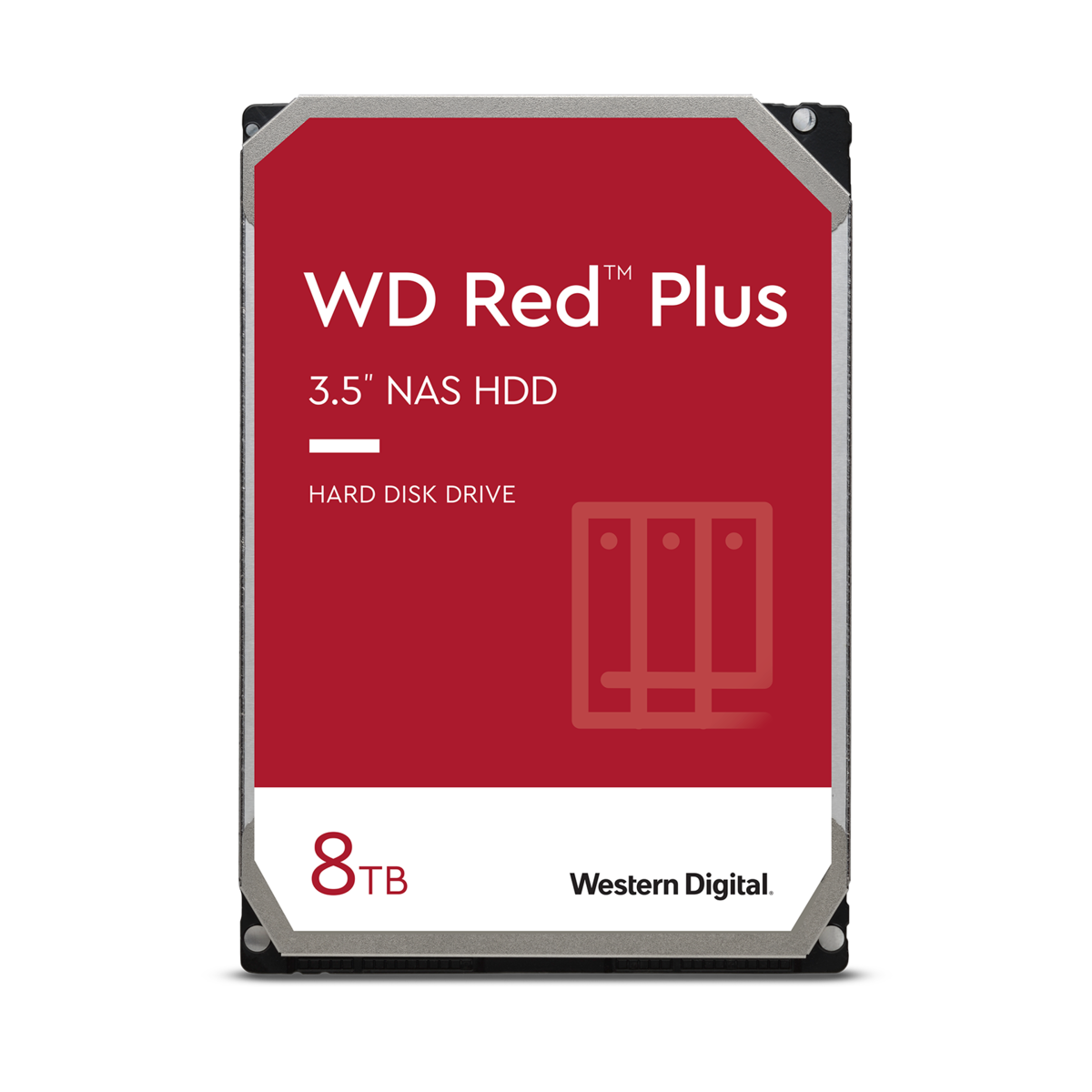 WD Red Plus NAS 8TB 3.5" SATA Internal HDD - NexGen Computing