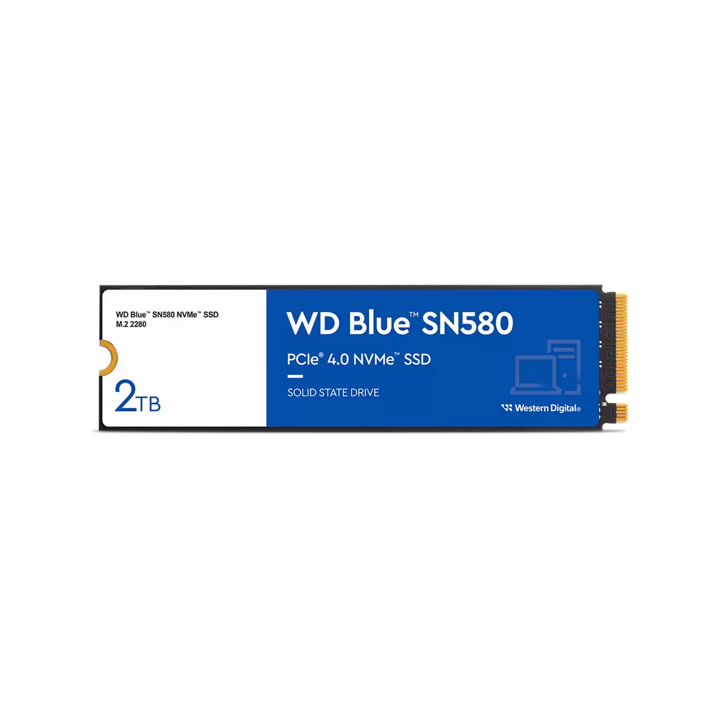 WD Blue SN580 2TB NVME M.2 Internal SSD - NexGen Computing -R 4242.27