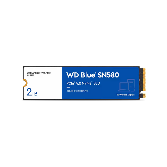 WD Blue SN580 2TB NVME M.2 Internal SSD - NexGen Computing -R 4242.27