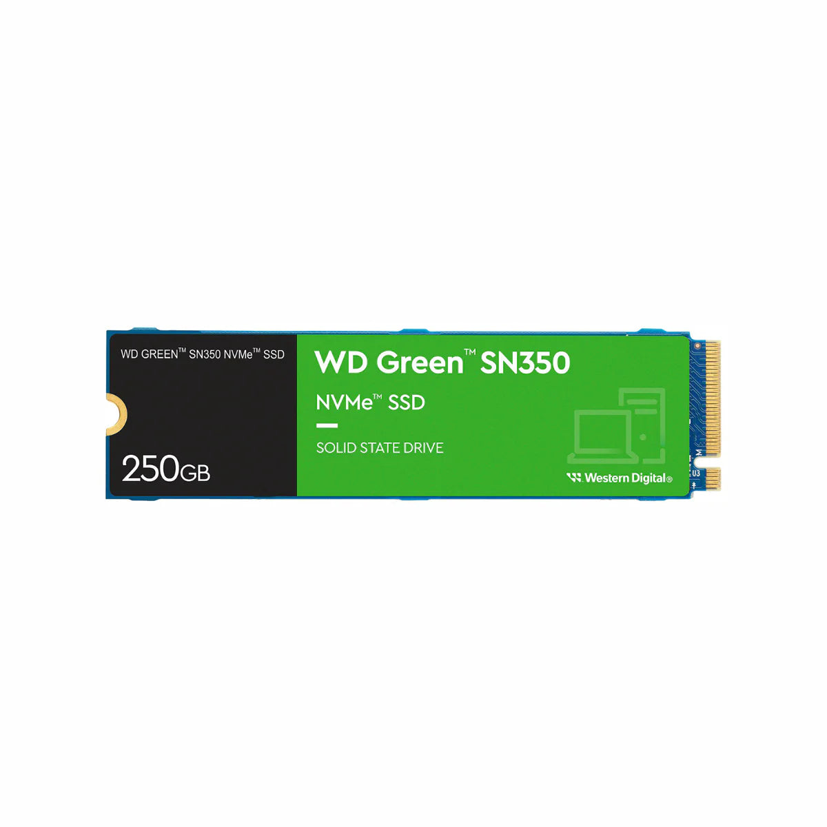 WD Green SN350 250GB NVME M.2 Internal SSD - NexGen Computing -R 1046.41