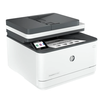 HP LaserJet Pro MFP 3103fdw monochrome printer for print, scan, copy, and fax functions.
