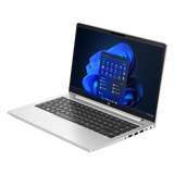 HP ProBook 445 G10 14-inch laptop featuring a Ryzen 5 7530U processor, 16GB RAM, and 512GB SSD.