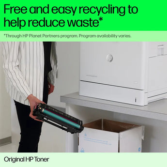 HP 49A black toner cartridge for LaserJet 1160, 1320, 3390 series printers. Delivers sharp, professional-quality prints.