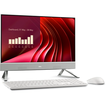 Dell 24 All In One EC24250 desktop PC with 23.8-inch FHD display, Intel Core 7, 16GB RAM, and 1TB SSD.