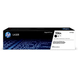 HP 106A Black Original Laser Toner Cartridge (W1106A) for crisp, reliable printing.