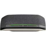 Poly Sync 10 USB-A/C speakerphone for small meetings, featuring a two-microphone array and compact design.