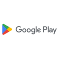 Google Play logo on a green background