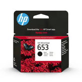 HP 653 Black Original Ink Advantage Cartridge