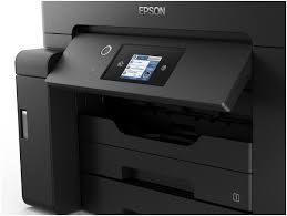 Epson EcoTank Pro M15180 A3 mono all-in-one printer with Wi-Fi and Ethernet connectivity for business use.