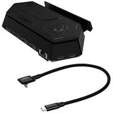 MSI Nest Docking Station with USB-C Cable (S53-0400230-V33) for MSI Claw - all-in-one hub for 4K gaming.