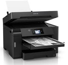 Epson EcoTank Pro M15180 A3 mono all-in-one printer with Wi-Fi and Ethernet connectivity for business use.