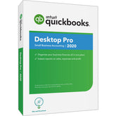QuickBooks Desktop Pro 2020 software packaging on a white background