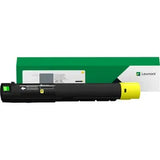 Lexmark 85D0HY0 yellow toner cartridge for CX930 and CX931 printers. 16,000 page yield.