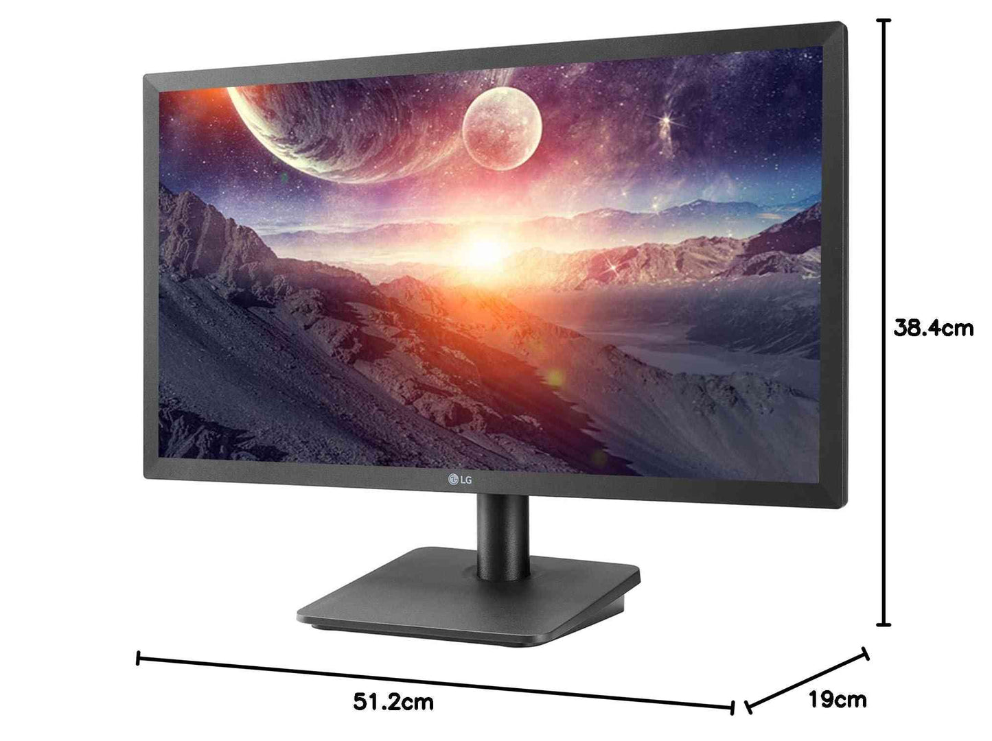 LG MP410 Series 21.5 inch Wide LED Monitor with HDMI - NexGen Computing -R 2299.00