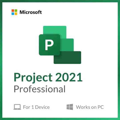 Microsoft Project 2021 Professional (Lifetime Version) - NexGen Computing -R 4500.00