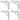Corsair CO-8950017 Anti-Vibration Rubber Damper Kit - 4 Pack - White