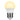 Switched 5w Golfball LED Light Bulb E27 - Warm White by Switched