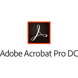 Adobe Acrobat DC Pro.